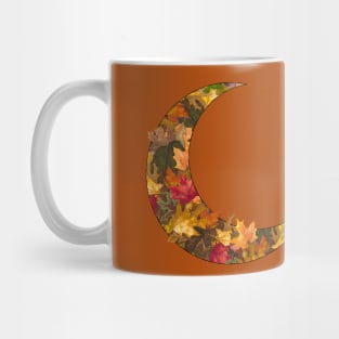 Autumn Leaves Moon Mug